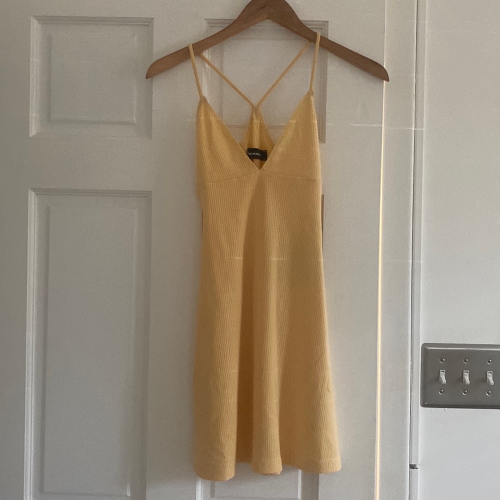 Yellow Reformation Casual Dress